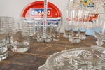 CinZano Vermouth bricka, glas mm. Bc290