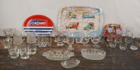 CinZano Vermouth bricka, glas mm. Bc290