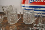 CinZano Vermouth bricka, glas mm. Bc290