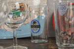 CinZano Vermouth bricka, glas mm. Bc290