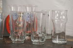 CinZano Vermouth bricka, glas mm. Bc290
