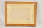 K. Jansson, stenmur & landskap, målning, 40x31. M55