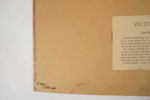 Viktor Forsell, landskap med renar, tryck, 54x42. M79