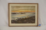 Bruno Liljefors, Midsommarnatt till Signe, tryck, 56x45. M80
