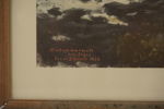Bruno Liljefors, Midsommarnatt till Signe, tryck, 56x45. M80