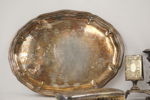 Nysilver & Mässing föremål 4kg. A290
