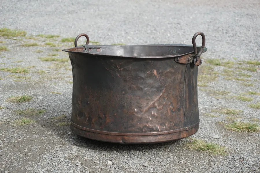 Alb. Lingstrand Kopparkärl 6,5kg. B8