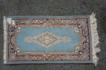 Matta oriental, blå 117x64. B55