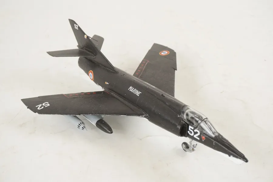 Aéronavale Dassault Étendard IV plan modell. A2