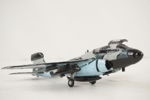 Grumman EA-6B Prowler plan modell. A4