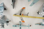 F-86F Sabre plan modell mm. A8