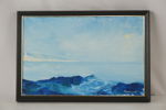 Montrevel, Cyclades, akvarell, 44x30. M18