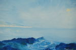 Montrevel, Cyclades, akvarell, 44x30. M18