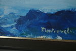 Montrevel, Cyclades, akvarell, 44x30. M18