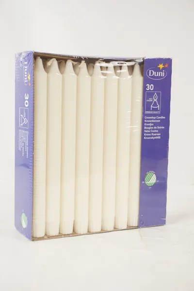 Duni 30-pack stearinljus. A28