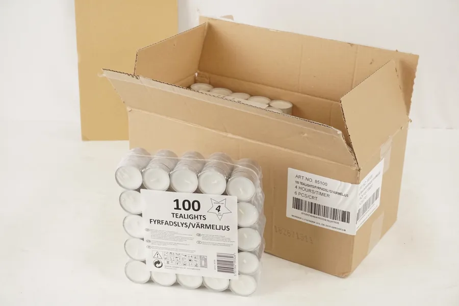 6st 100-Pack Värmeljus. D30