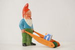 Tomte med skottkärra. G3