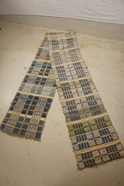 Trasmatta grå 420x50. B156