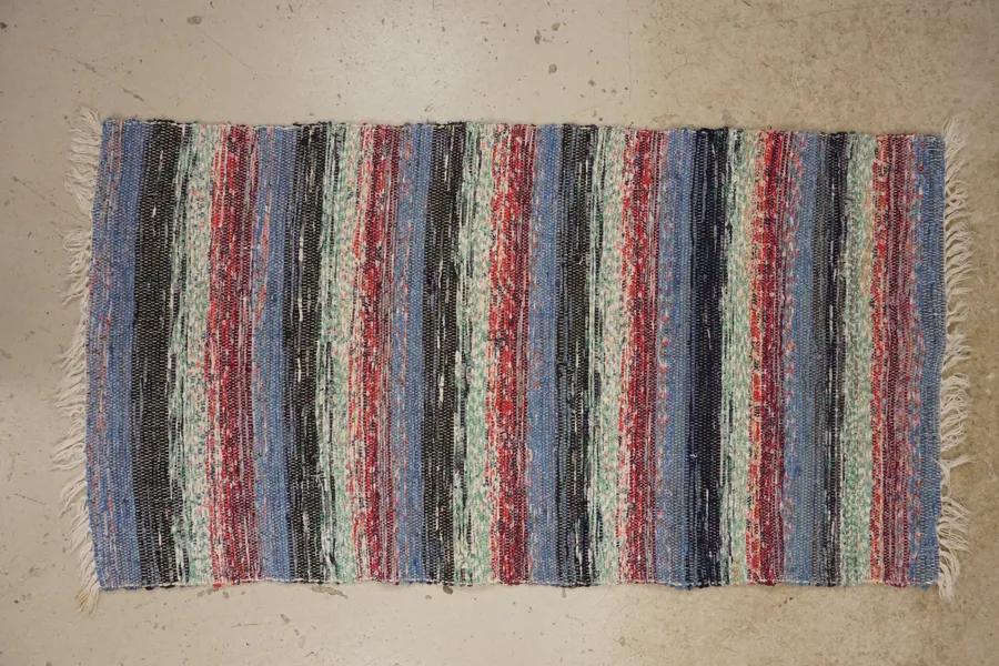 Trasmatta Blå 115x60. B171