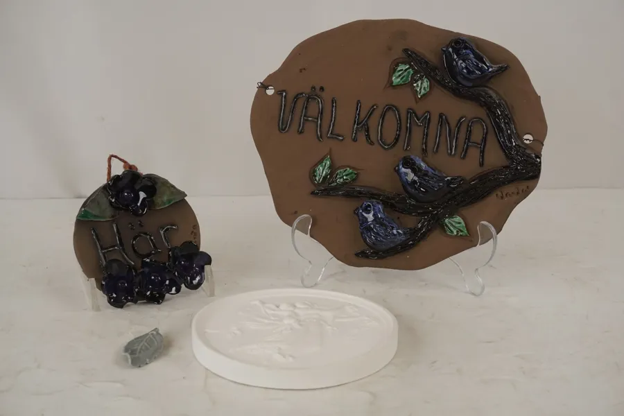 Keramik Väggtavlor mm. A67