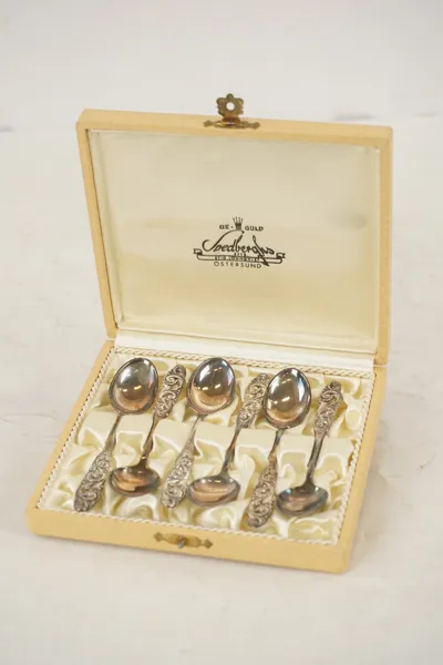 Svedberghs 6st Silverskedar 56g. A73