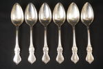 6st Silverskedar 406g. A77