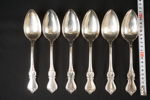 6st Silverskedar 406g. A77
