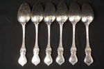 6st Silverskedar 406g. A77