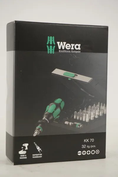 Wera Skruvmejsel & Bitssats. A82
