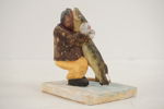 Träfigur Fiskare. A85