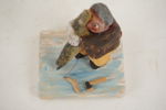 Träfigur Fiskare. A85