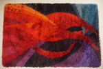 Eldslågan Ryamatta. 150x92cm B224