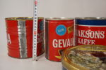 Gevalia Plåtburkar mm. BC239