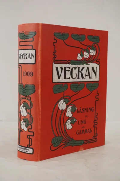 Veckan 1909 Läsning för ung & gammal. A120