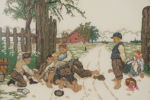 Grindslanten Broderitavla. A123