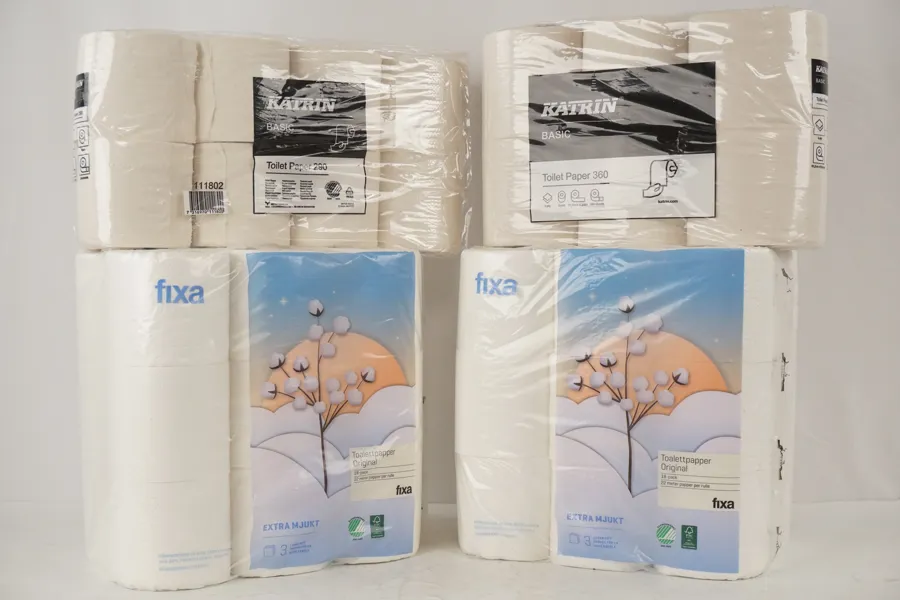 2st Fixa + 2st Katrin Toalettpapperpack. D89