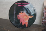 Black Sabbath Paranoid bildskiva + Black Sabbath Vertigo 2st LP-skivor. A462