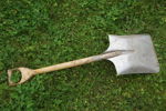 Trädgårdsspade. B318