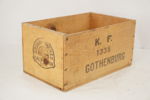 K.F Gothenburg Fruktlåda. A192