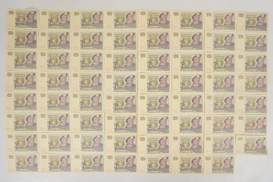 5-kronorssedlar 1979. A198