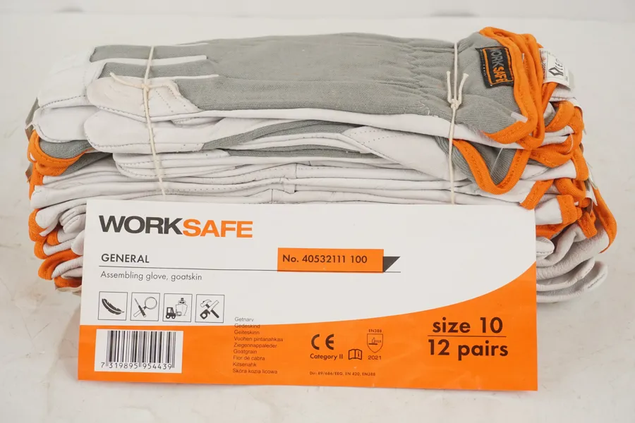 12par Worksafe Monteringshandskar Stl.10 A220