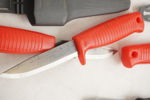 10st Frosts Mora knivar med Viking fodral. A222