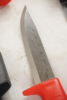 10st Frosts Mora knivar med Viking fodral. A223