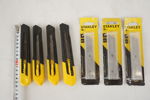 4st Stanley Brytbladskniv +extra Brytblad. A286