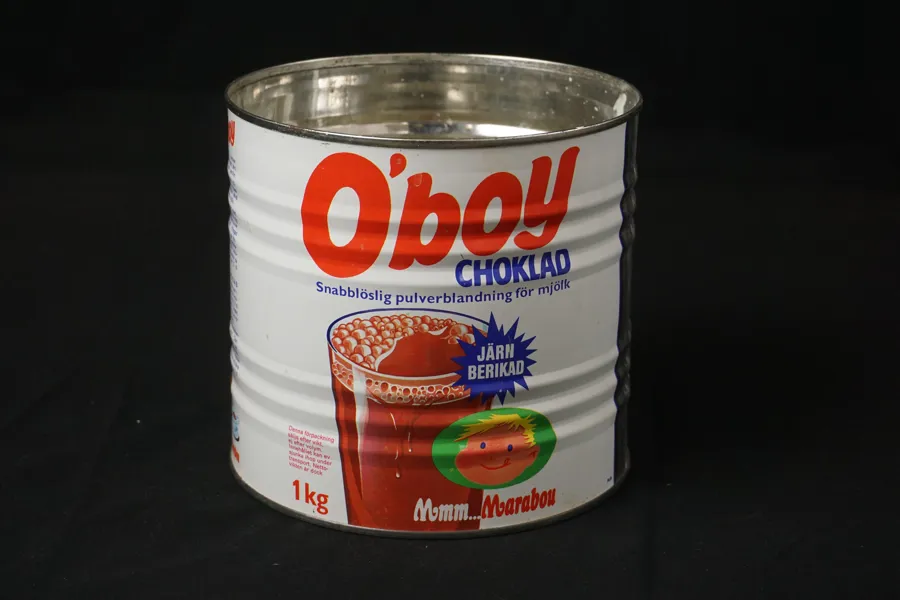 O'boy Choklad Plåtburk. C55