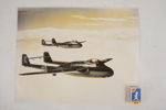 Foto av de Havilland DH 100 Vampire stridsflygplan. M85/