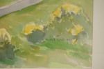 Tavla - Kyrkoruin 73x62. M41/