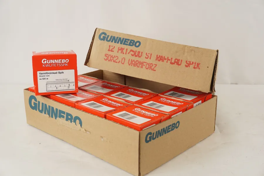 10st frp Gunnebo 50x2,0mm Spikar. A298