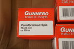 7st frp Gunnebo 75x2,8mm Spikar. A299
