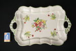 Bricka Blommotiv. G45/